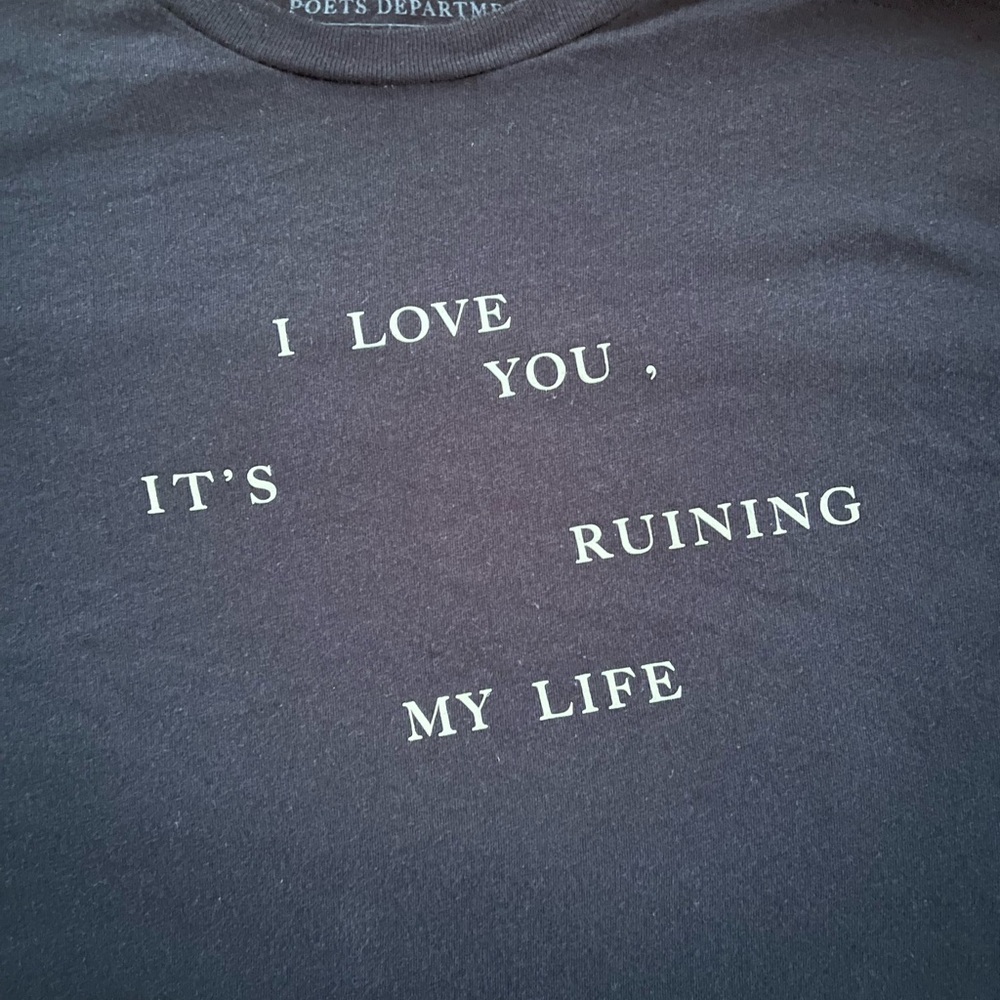 Taylor Swift Tortured Poets Baby Tee - Picture 2 of 4